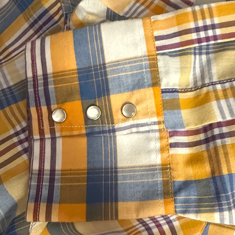 Ely Cattleman Snap Shirt 2XL - Picture 4 of 5